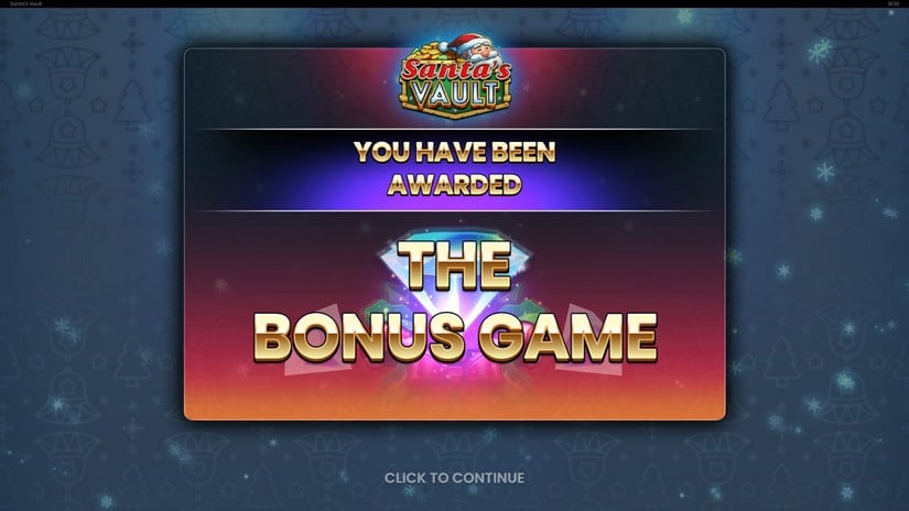 Santa’s Vault slot screen 3