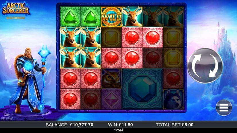 Arctic Sorcerer Gigablox slot screen 4