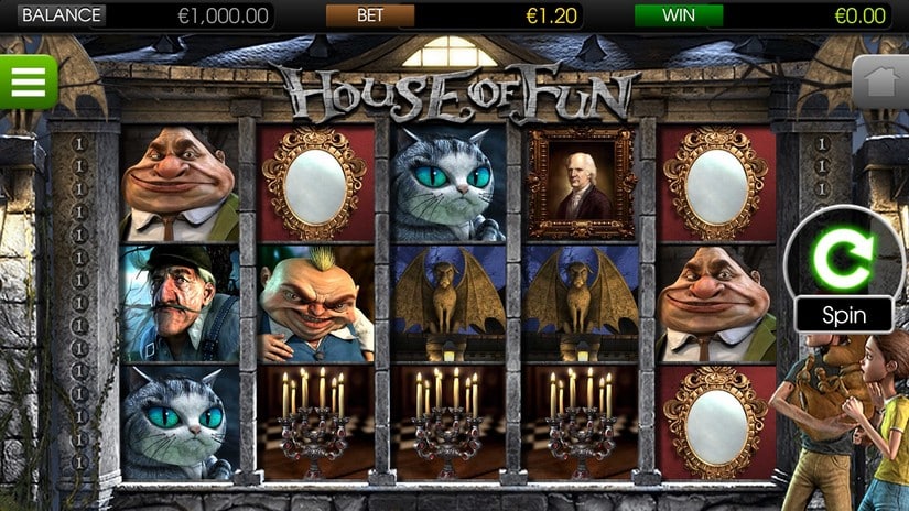 House of Fun slot screen 1