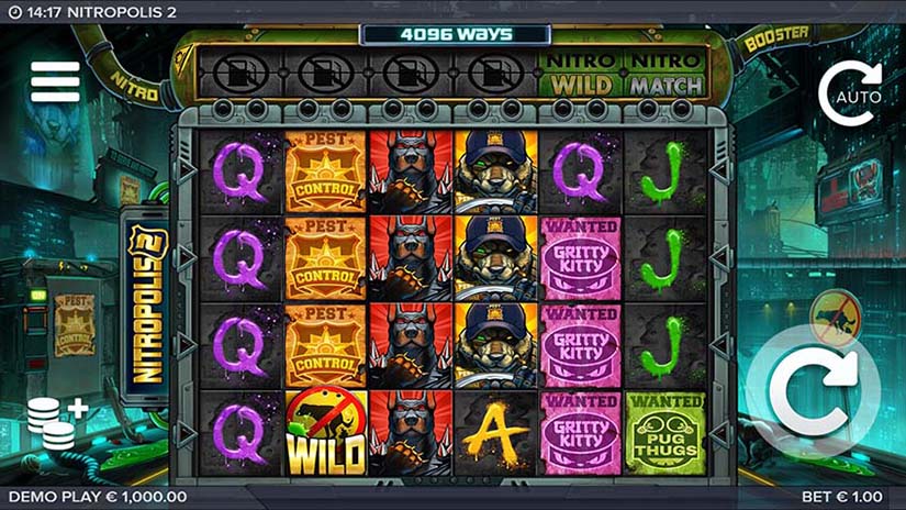 Nitropolis 2 slot screen 4