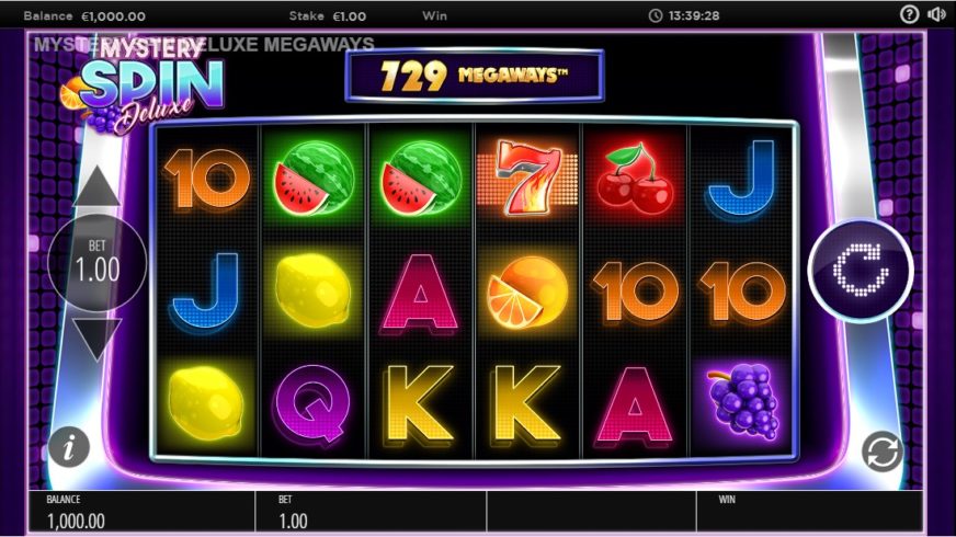 Mystery Spin Deluxe Megaways slot screen 1
