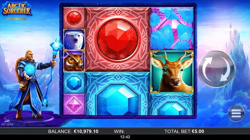 Arctic Sorcerer Gigablox slot screen 3