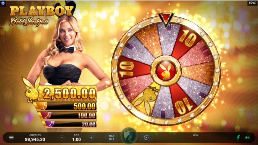 Playboy Gold Jackpots slot screen 4