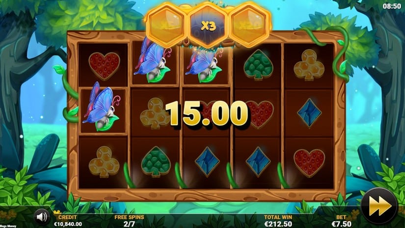 Bugs Money slot screen 5