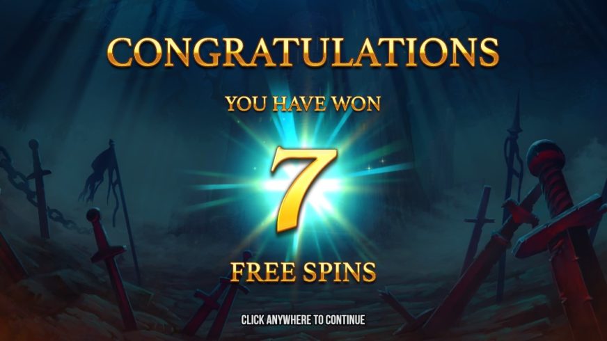 Immortal Guild slot screen 2