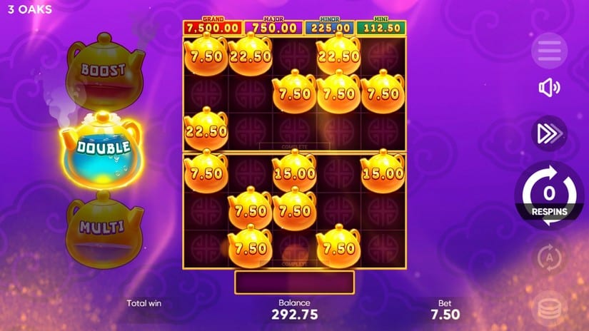 3 Hot Teapots slot screen 4