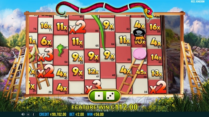 Snakes & Ladders Snake Eyes slot screen 9