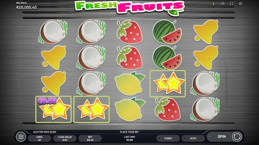Fresh Fruits slot screen 2