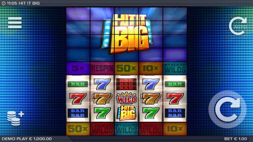 Hit It Big slot screen 1