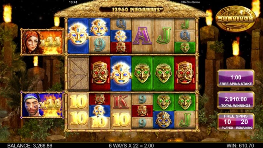 Survivor Megaways slot screen 3