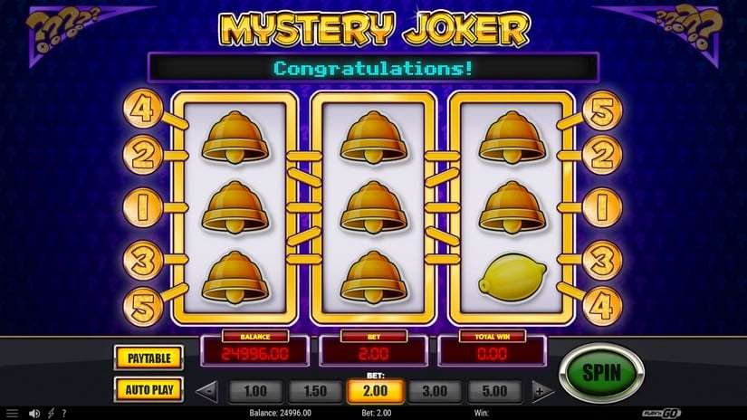 Mystery Joker slot screen 2