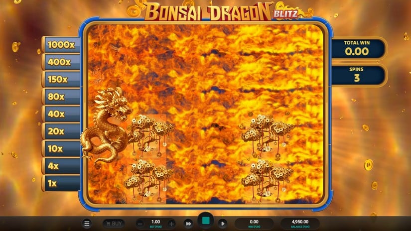 Bonsai Dragon Blitz Dream Drop slot screen 2