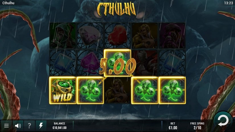 Cthulhu slot screen 6