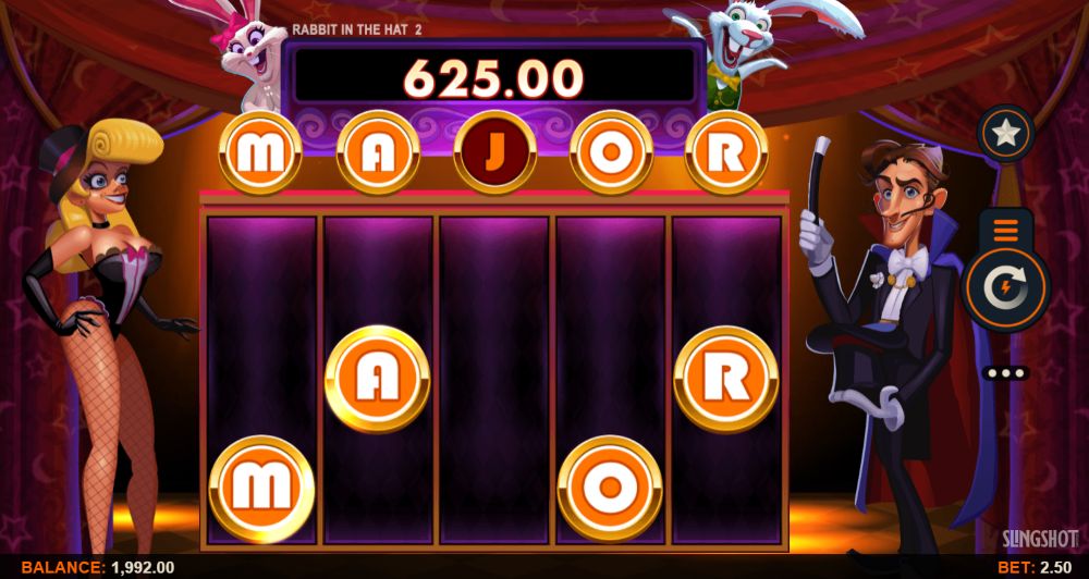 Rabbit in the Hat 2 slot demo