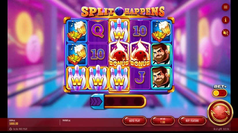Split Happens slot screen 1