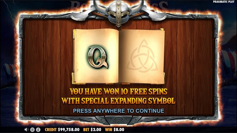 Book of Vikings slot screen 3