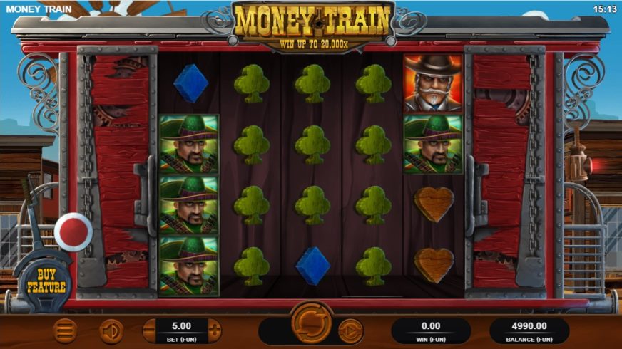 Money Train slot screen 1