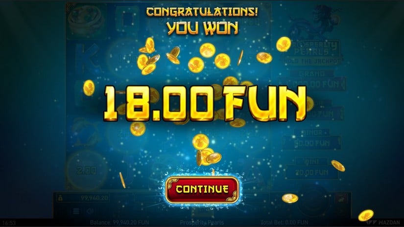 Prosperity Pearls slot screen 3