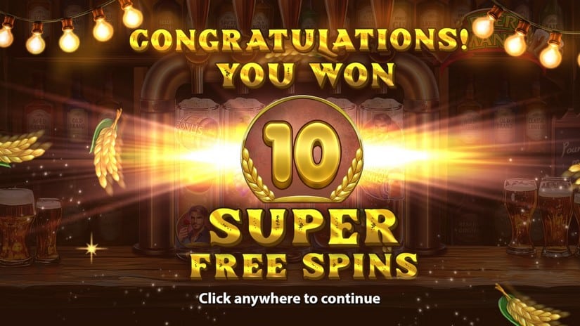 Beer Mania slot screen 3