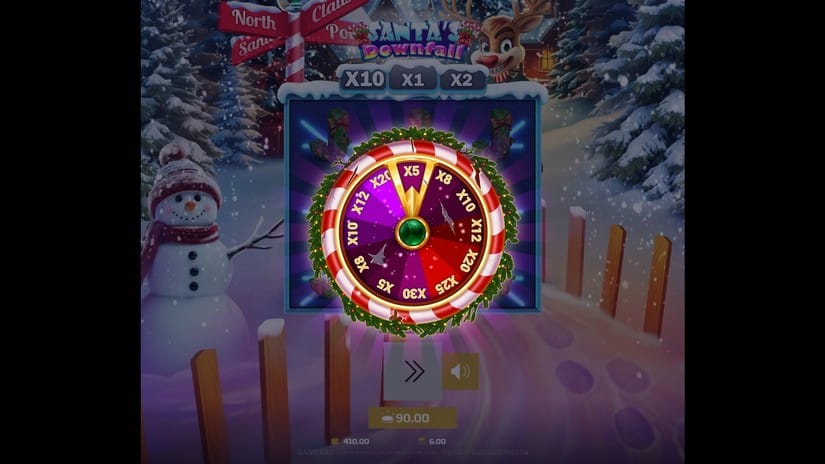 Santa’s Downfall slot screen 4