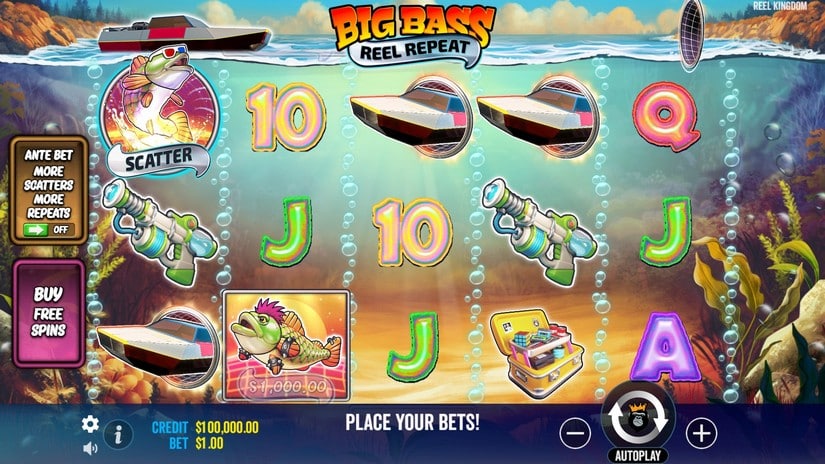 Big Bass Reel Repeat slot screen 1