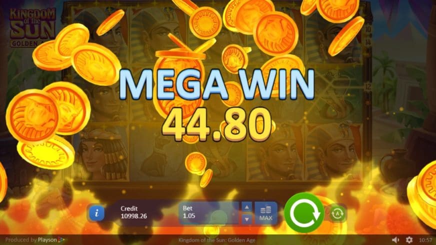 Kingdom of the Sun – Golden Age slot screen 4