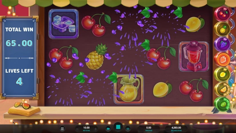 Blender Blitz slot screen 4