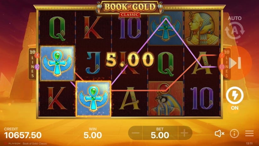 Book of Gold: Classic slot screen 3