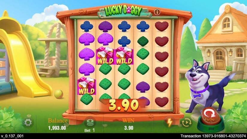 Lucky Doggy slot screen 2