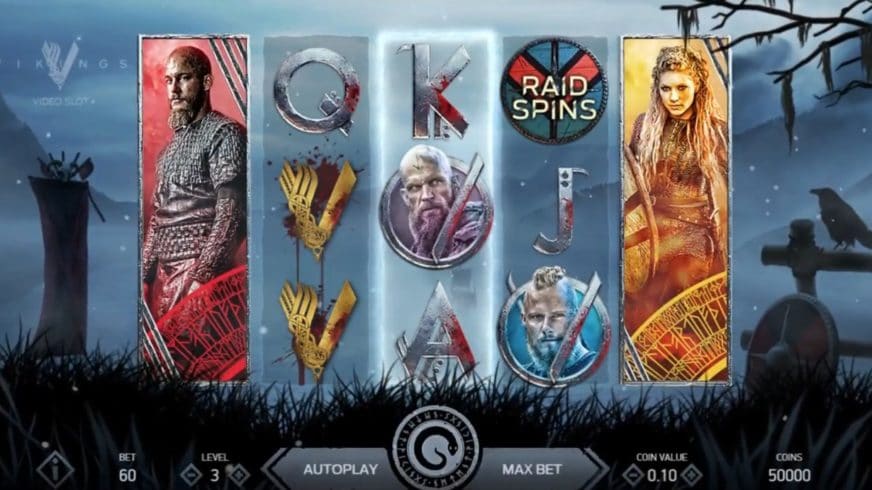 Vikings slot screen 1