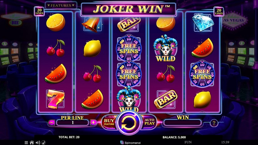 Joker Win slot screen 1