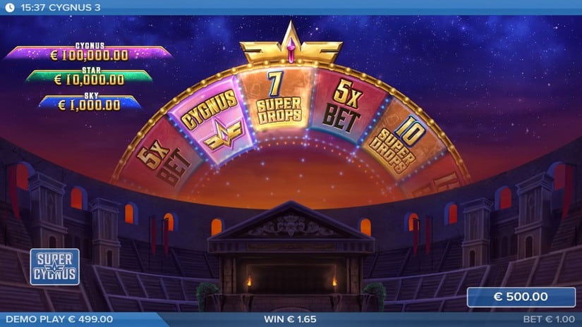 Cygnus 3 slot screen 3