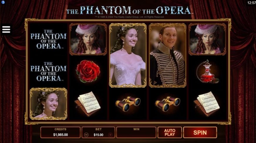 The Phantom of the Opera slot screen 6