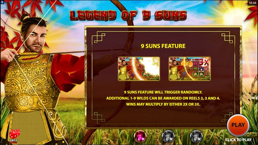 Legend of 9 Suns slot screen 1