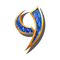 Icon 10 Dragons Glow Hold and Win