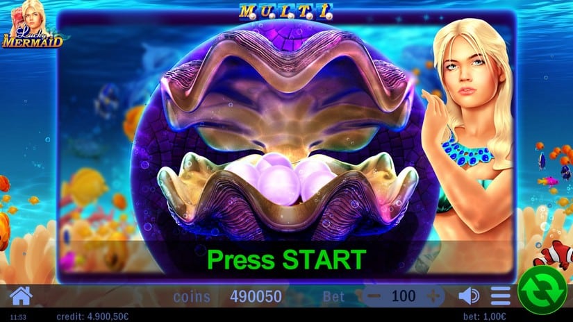 Lucky Mermaid slot screen 6