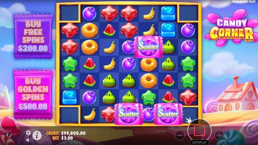 Candy Corner slot screen 2