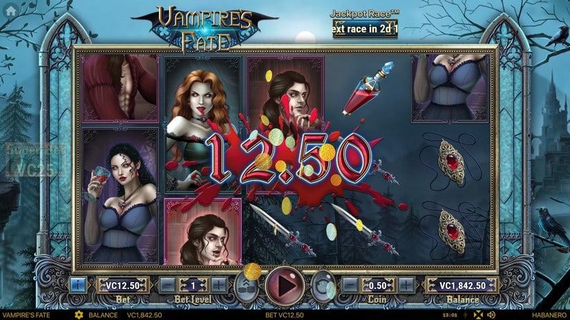 Vampire’s Fate slot screen 2