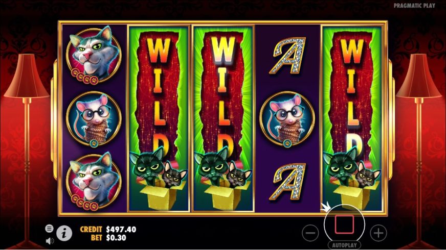 The Catfather Part II slot screen 3