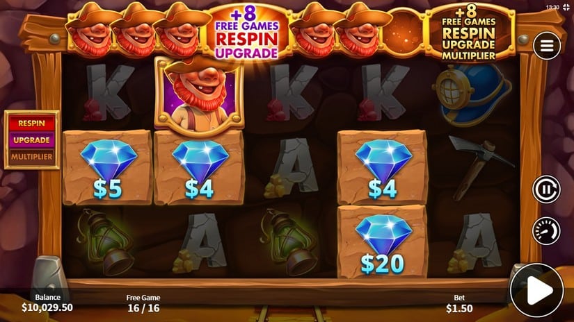 Cash Mine slot screen 5