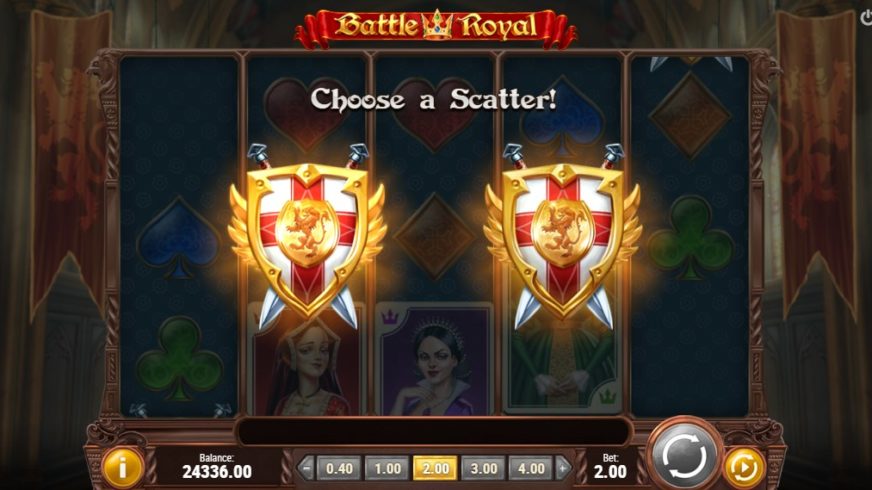 Battle Royal slot screen 5