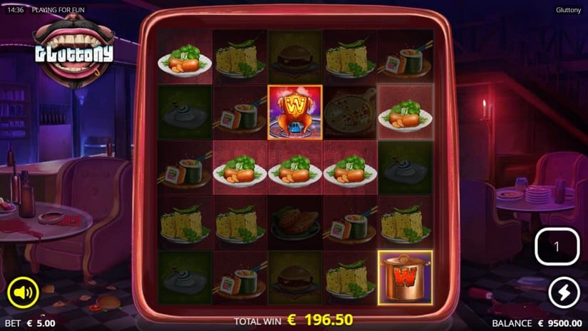 Gluttony slot screen 5