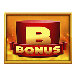 Scatter of Burning Blox Gigablox Slot