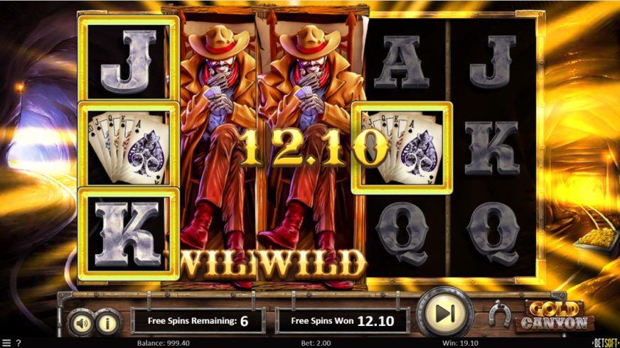 Gold Canyon slot screen 6