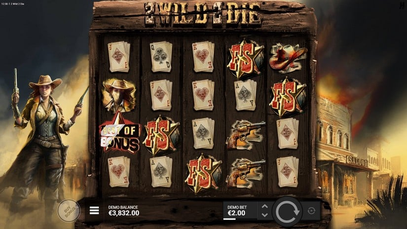 2 Wild 2 Die slot screen 5