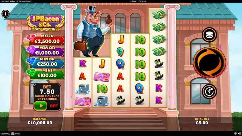 Gold Hit & Link: JP Bacon & Co slot screen 1