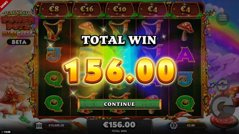 Rainbow Power Pots slot screen 8