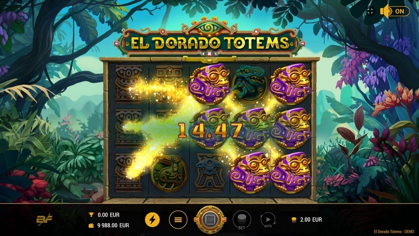 El Dorado Totems slot screen 2