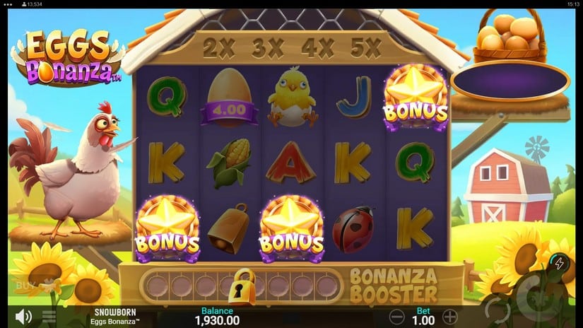 Eggs Bonanza slot screen 2