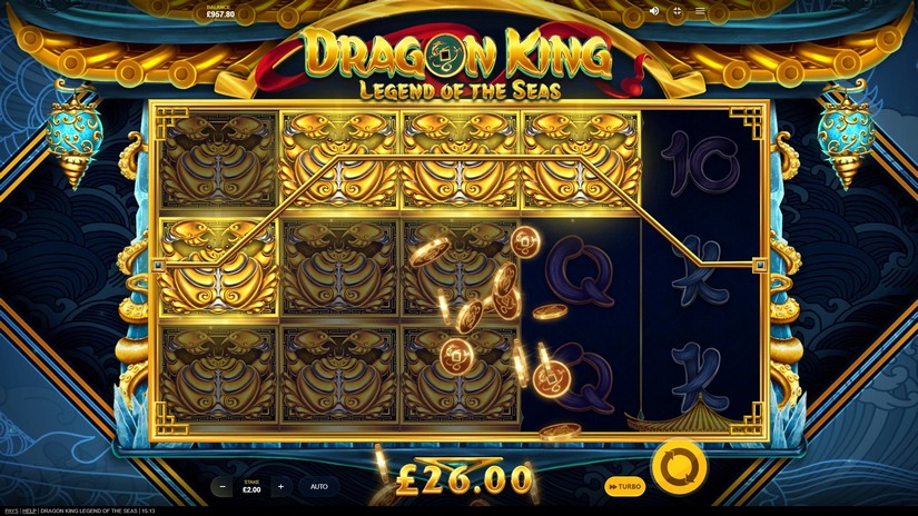 Dragon King Legend Of The Seas slot screen 2